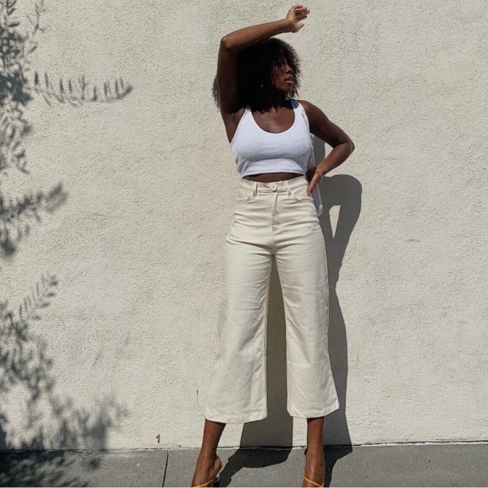 Whimsy + Row Flora pant - cream